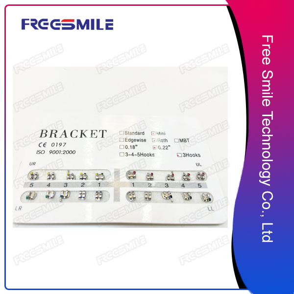 Metal Bondable Orthodontic Brackets